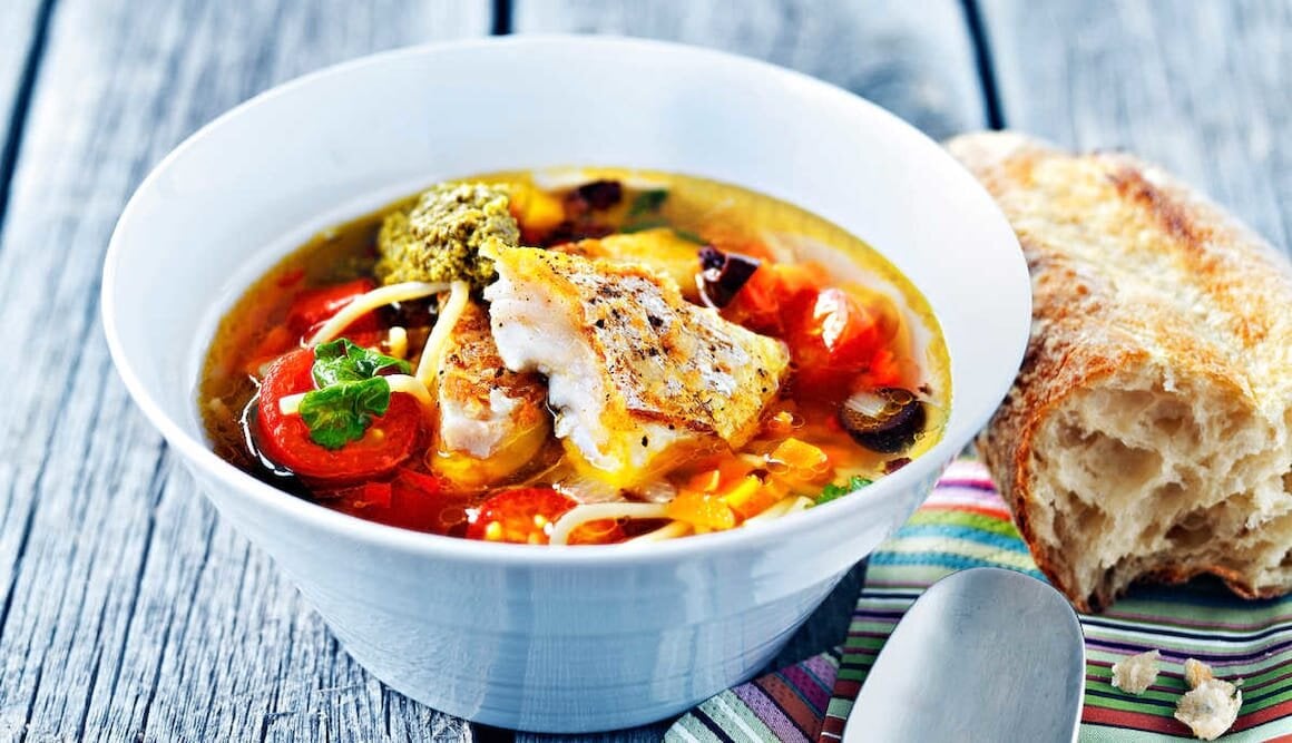 Fish Soup à la Minestrone